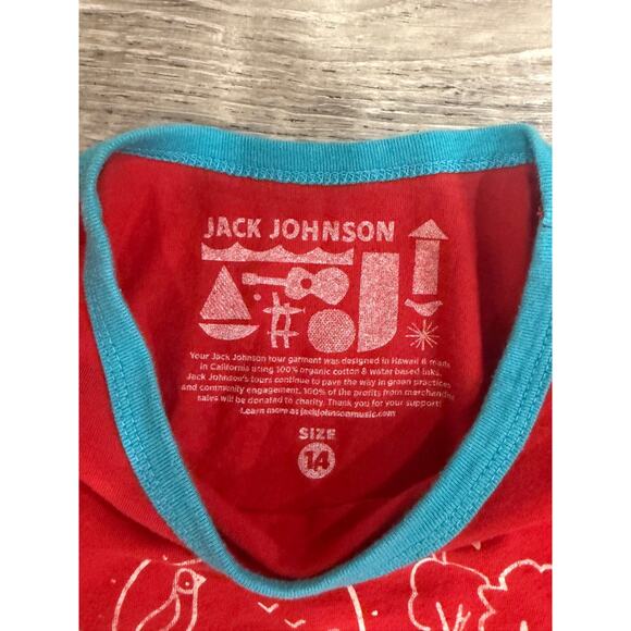 Jack Johnson Music Youth 14 football tee - Picture 5 of 5